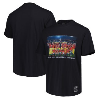 British & Irish Lions x Mitchell & Ness 2013 Team Photo T-Shirt - Black