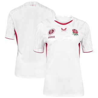 England Rugby Womens Rugby World Cup 2025 Red Roses Home Replica Jersey - Womens