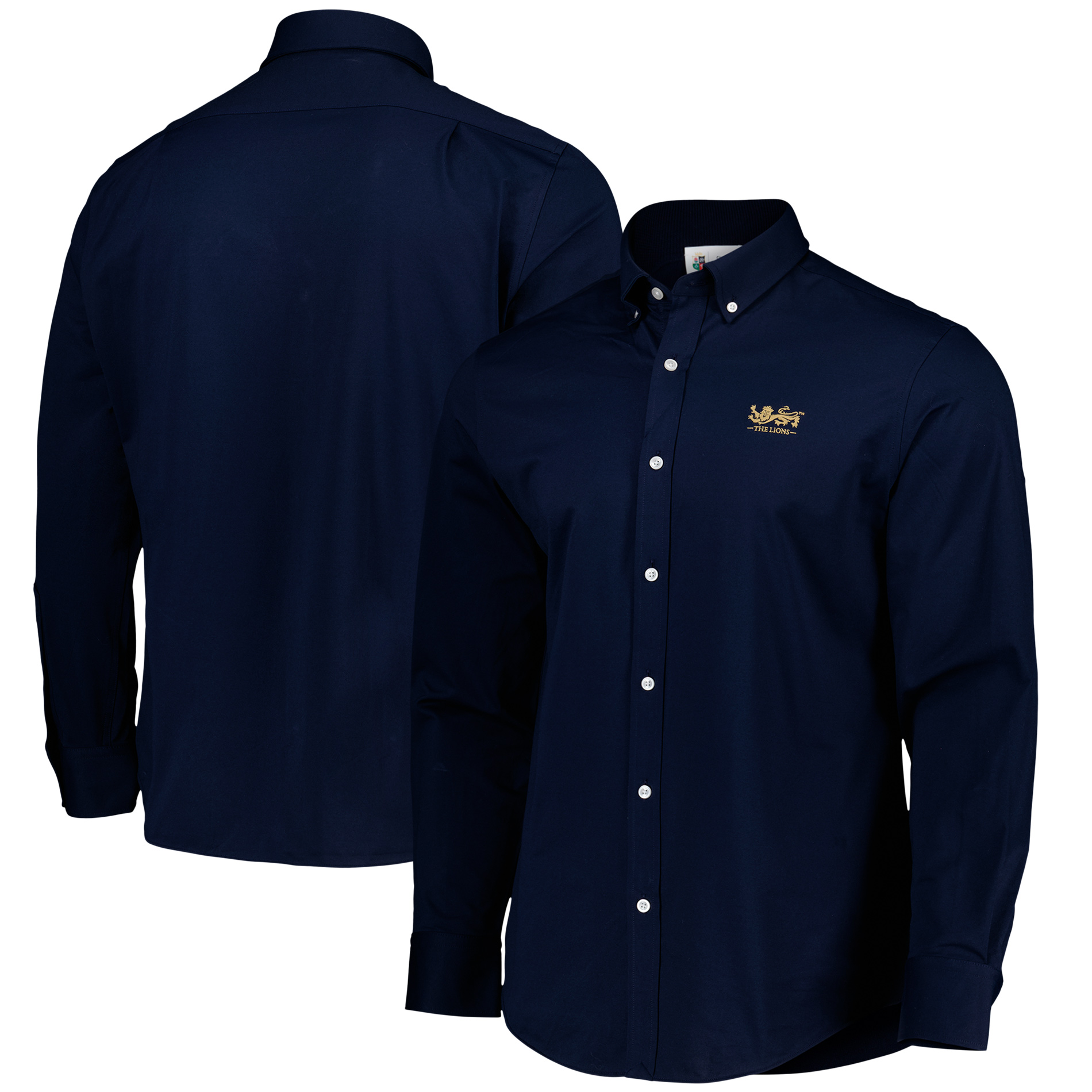 British & Irish Lions Charles Tyrwhitt 4-Way Stretch Jersey Shirt - Navy
