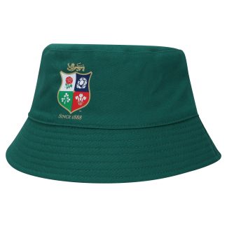 British & Irish Lions Reversible Bucket Hat - Green/Cream