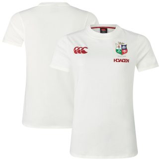 British & Irish Lions Cotton Jersey T-Shirt - Off White - Womens