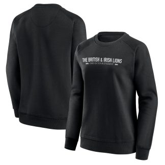 British & Irish Lions End Credits Graphic Crew Sweatshirt - Black - Womens