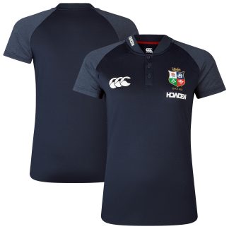 British & Irish Lions Poly Polo - Navy - Womens