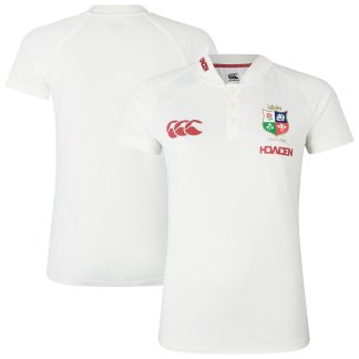 British & Irish Lions Poly Polo - Off White - Womens