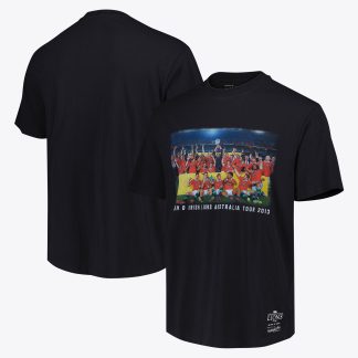 British & Irish Lions x Mitchell & Ness 2013 Team Photo T-Shirt - Black
