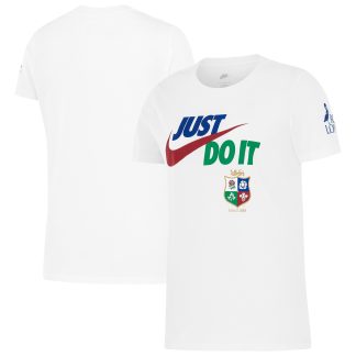 British & Irish Lions Nike Just Do It T-Shirt - White - Womens