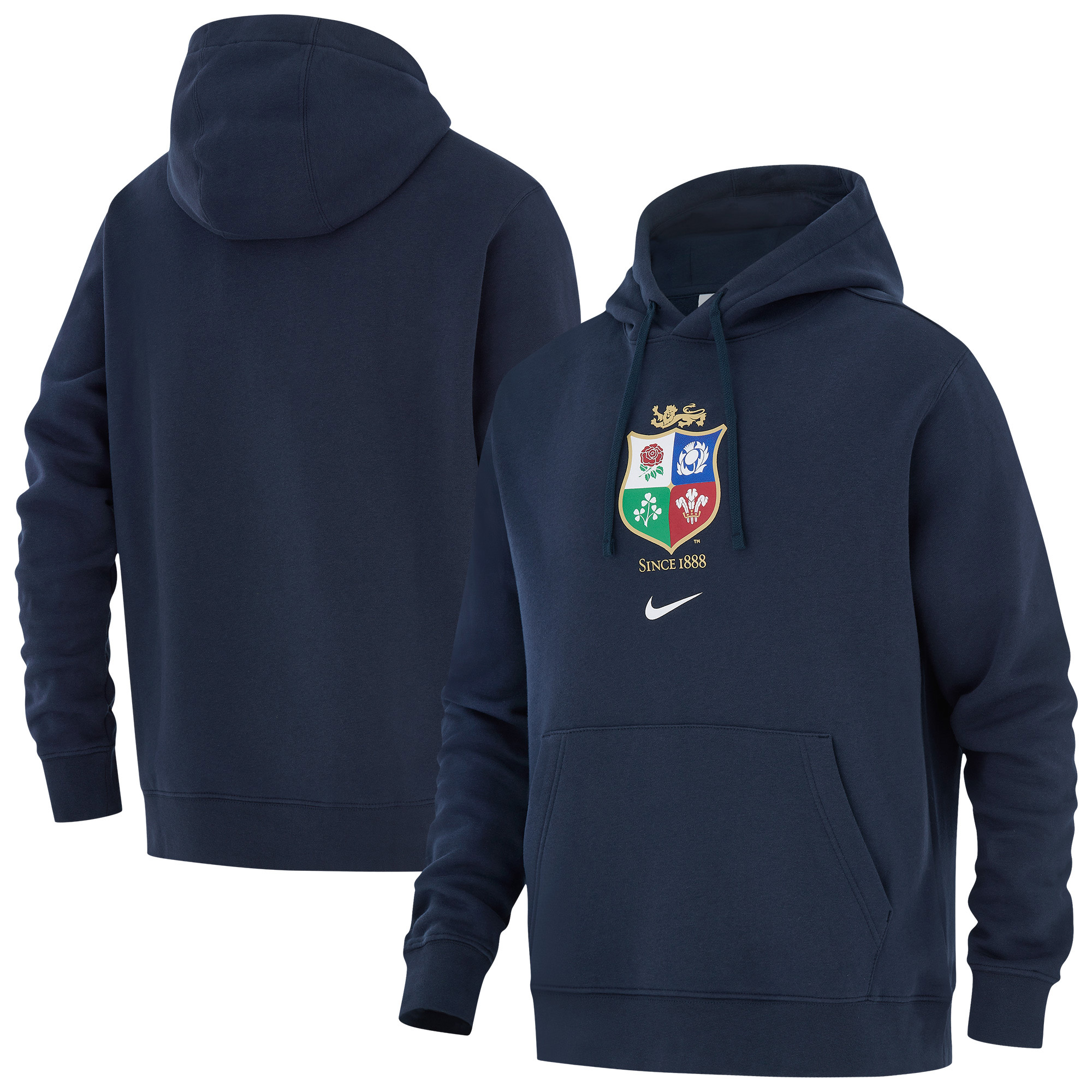 British & Irish Lions Nike Overhead Hoodie - Navy