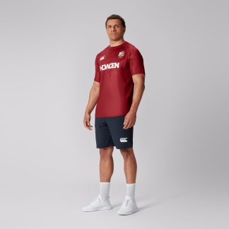 Mens British & Irish Lions Superlight Tee Red