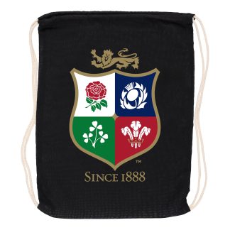 British & Irish Lions 100% Cotton Drawstring Bag