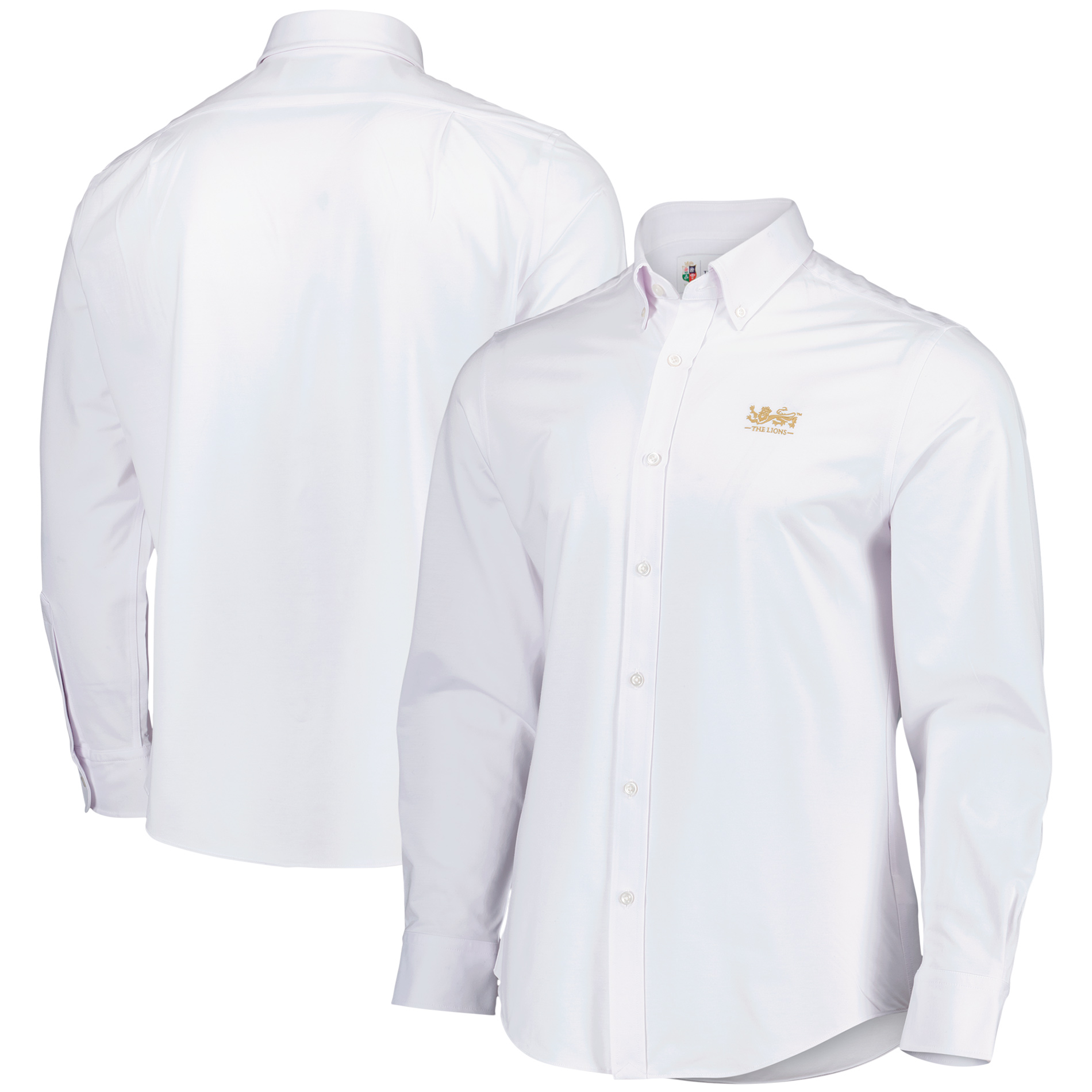 British & Irish Lions Charles Tyrwhitt 4-Way Stretch Jersey Shirt - White