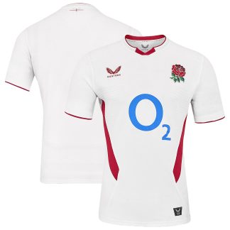 England Rugby Home Pro Jersey 2025/26 - White - Mens