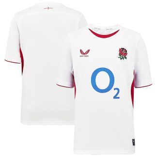 England Rugby Red Roses Home Replica Jersey 2025/26 - Junior