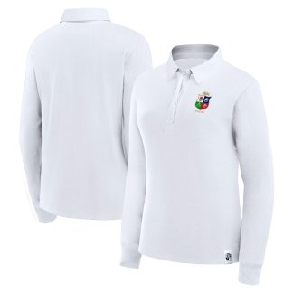 British & Irish Lions Long Sleeve Jersey Rugby Shirt - White - Womens