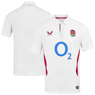 England Rugby Home Classic Jersey 2025/26 - White - Mens