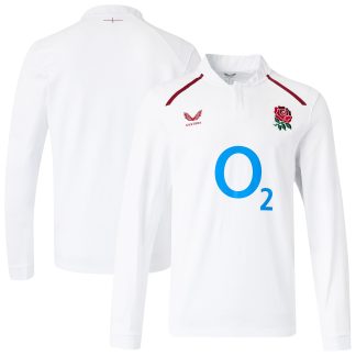 England Rugby Home Classic Long Sleeve Jersey 2026/27 - White