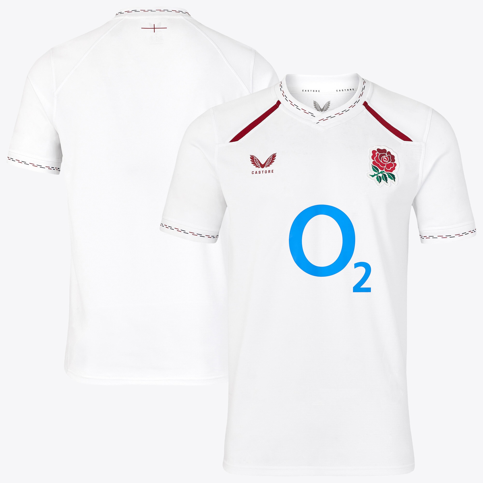 England Rugby Home Replica Jersey 2026/27 - White