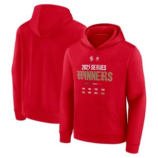 British & Irish Lions 2025 The Lions Champions Graphic Hoodie - Junior - Red