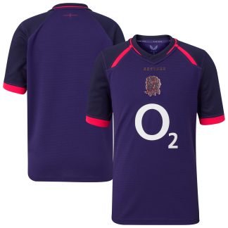 England Rugby Alternate Replica Jersey 2026/27 - Navy - Junior