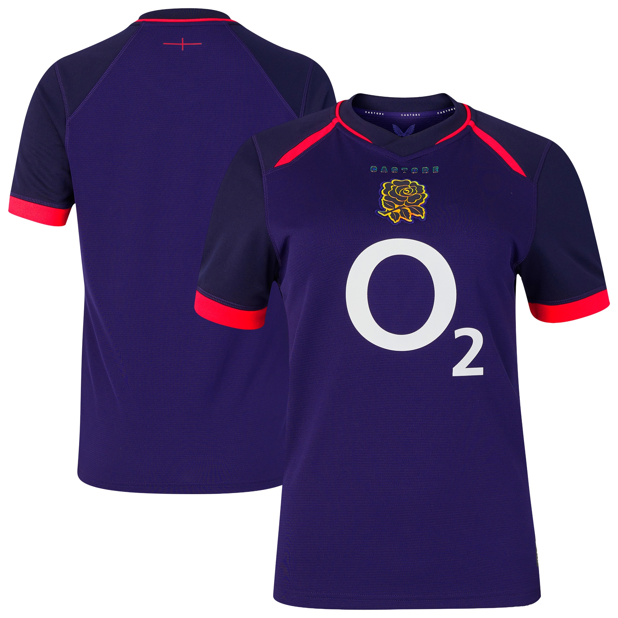 England Rugby Alternate Replica Jersey 2026/27 - Navy - Womens