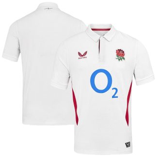 England Rugby Home Classic Jersey 2025/26 - White - Mens