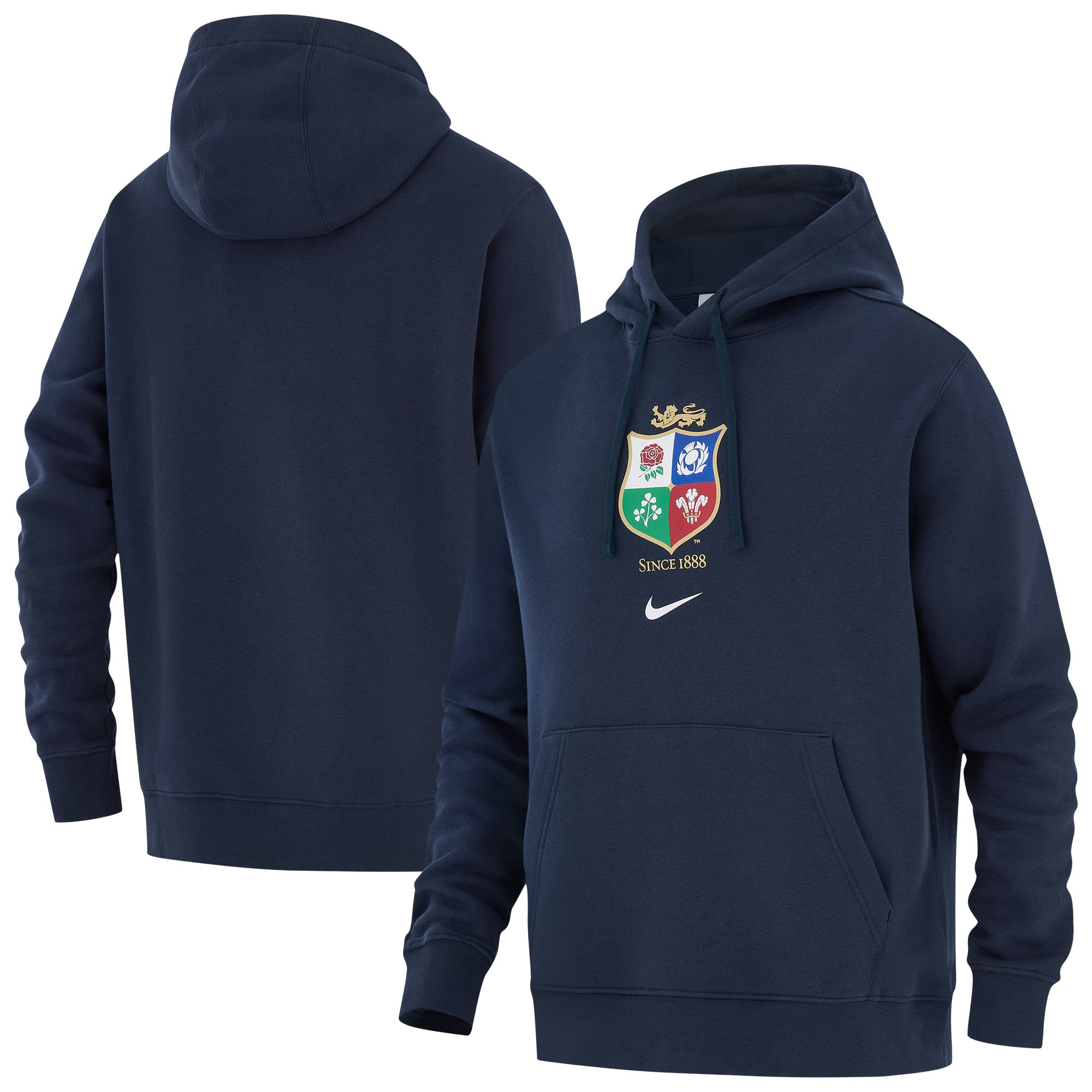 British & Irish Lions Nike Overhead Hoodie - Navy