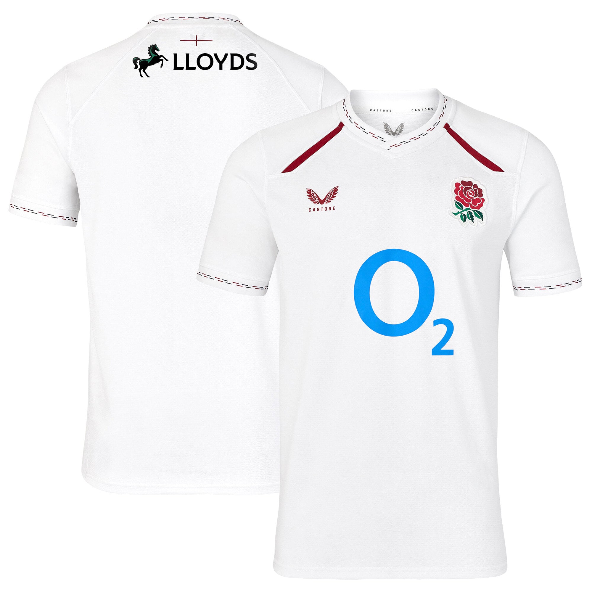 England Rugby Home Replica Jersey 2026/27 - White