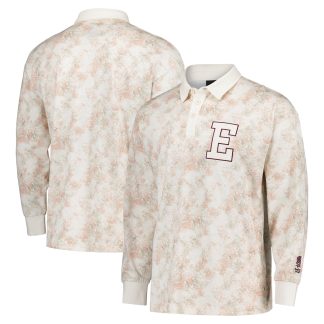 England Rugby Relaxed Florale Long Sleeve Rugby Polo Shirt