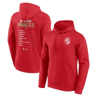 British & Irish Lions 2025 Champions Fixtures Graphic Hoodie - Red