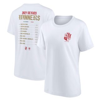 British & Irish Lions 2025 Champions Fixtures Graphic T-Shirt - Womens - White