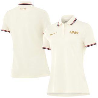 British & Irish Lions Nike Heraldic Lion Pique Polo - Womens - Red