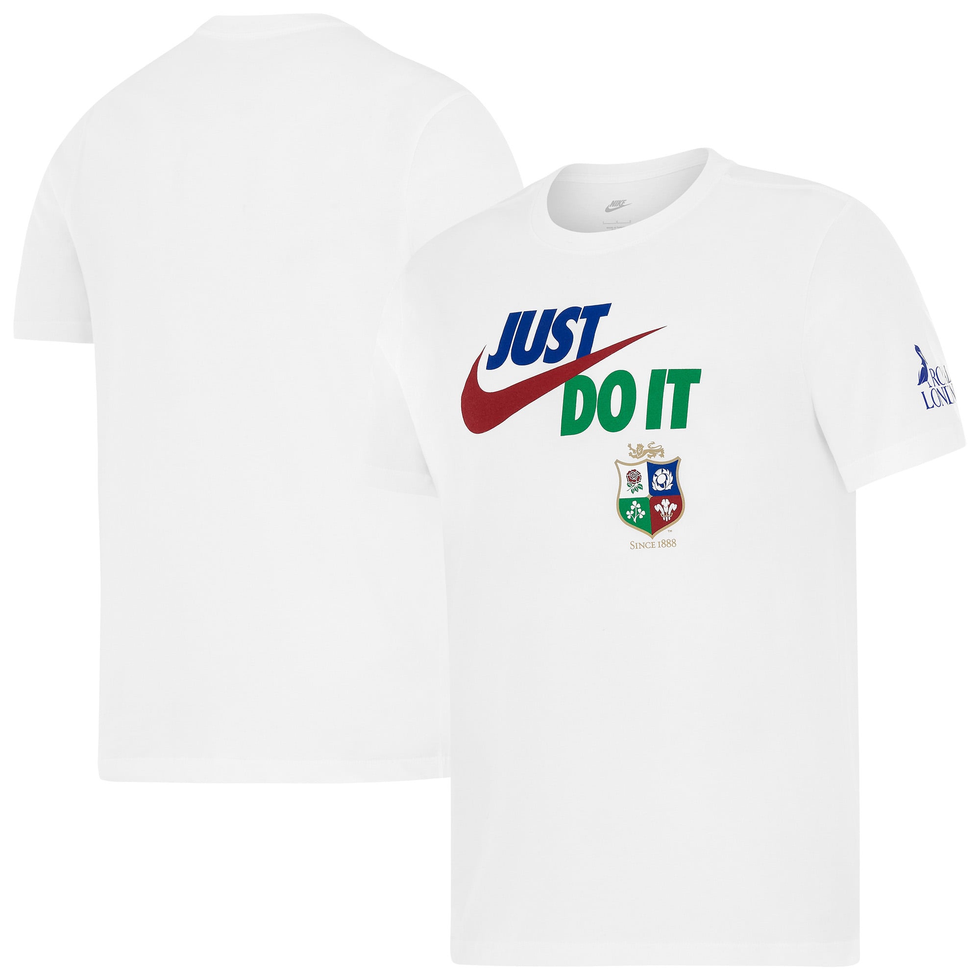 British & Irish Lions Nike Just Do It T-Shirt - White