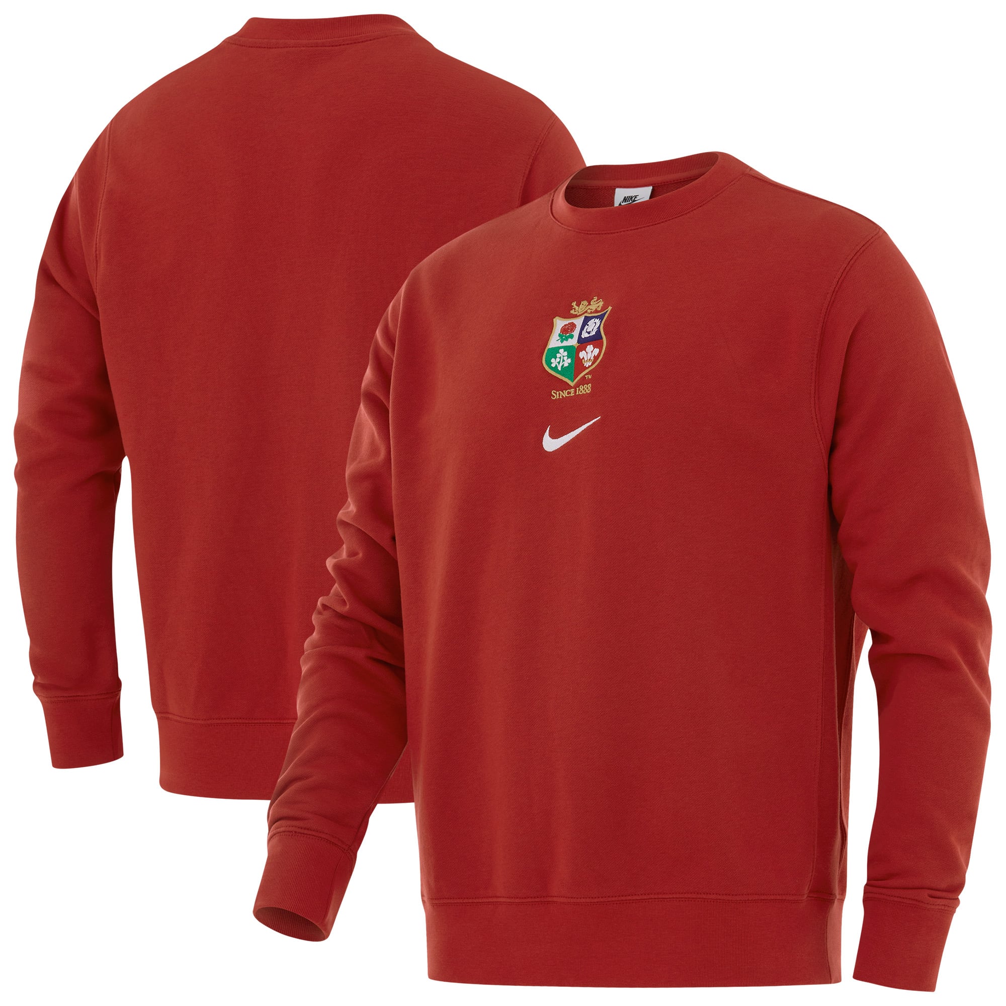 British & Irish Lions Nike Long Sleeve T-Shirt - Unisex - Red