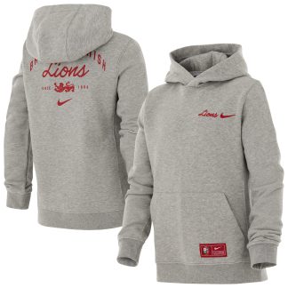 British & Irish Lions Nike Swoosh Hoodie - Juniors - Grey