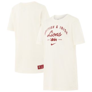 British & Irish Lions Nike Swoosh T-Shirt - Juniors - Off White