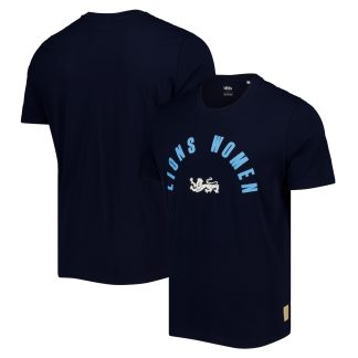 British & Irish Lions Rugby Graphic T-Shirt - Navy